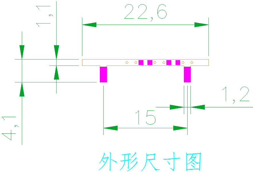 尺寸小的PCB