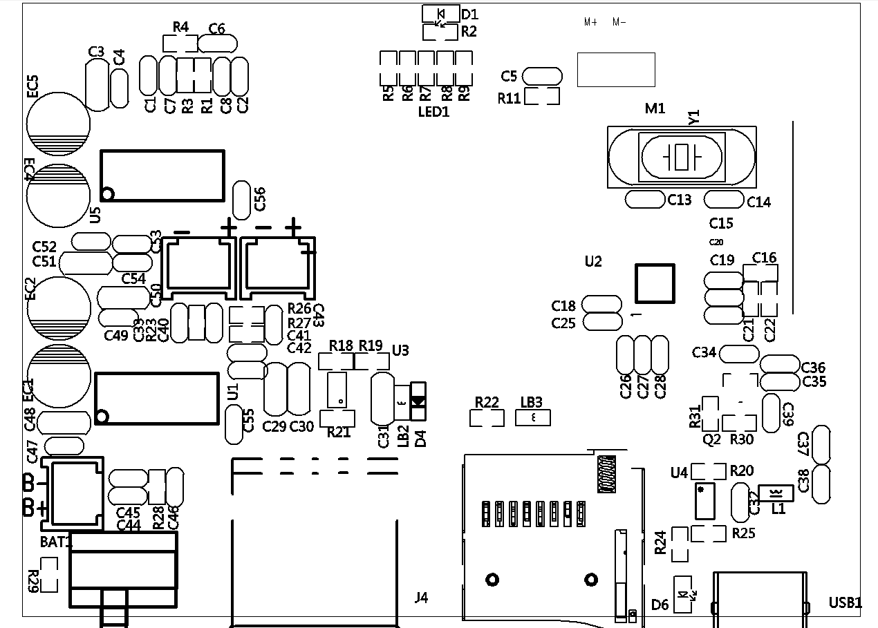 pcb打樣字體